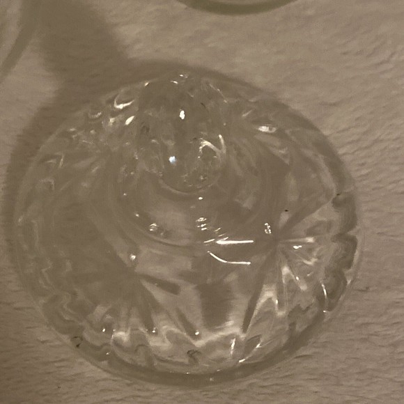 Vintage Anchor Hocking “Star of David” Creamer and Sugar Bowl with Lid - Picture 7 of 8